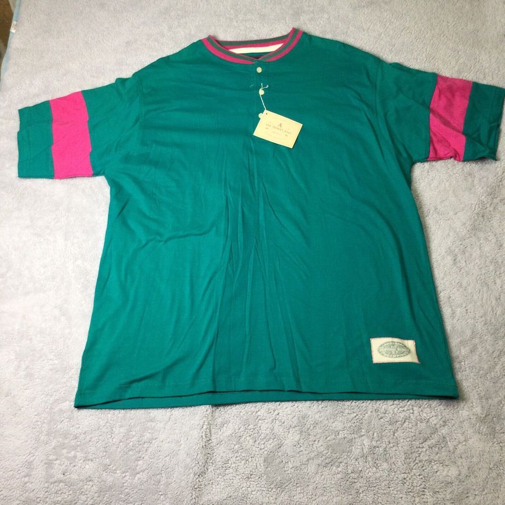 VNT Arrow‎ Shirt M  XXLB Classic Henley Sleeve Longboard Champion Neptune Beach